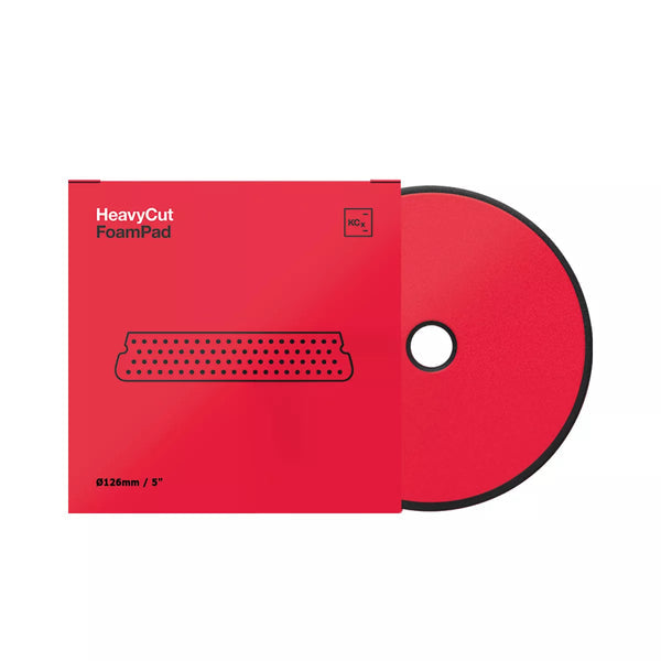 KOCH CHEMIE - HEAVY CUT FOAM PAD 126MM