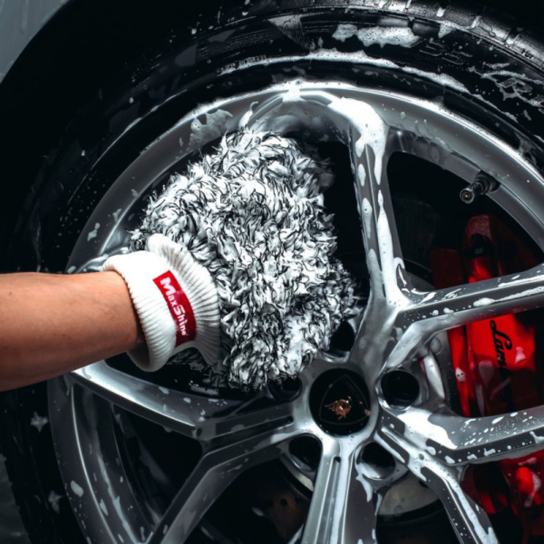 MAXSHINE - MICROFIBER WASH MITT - LUVA