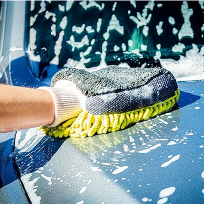 MAXSHINE - CHENILLE MICROFIBER 3 IN 1 WASH MITT