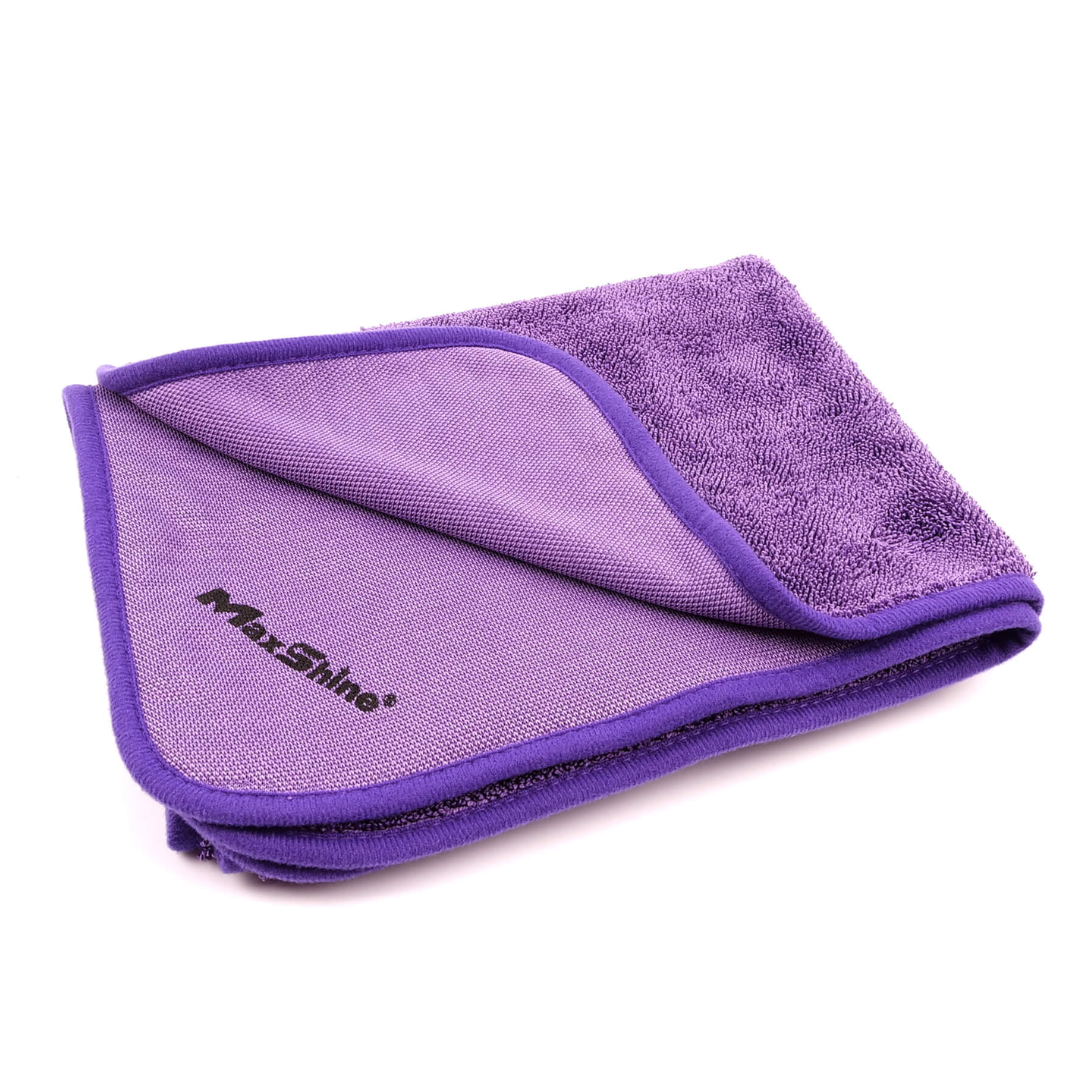 MAXSHINE - PURPLE TWISTED LOOP DRYING TOWEL 60X90 - 600GSM