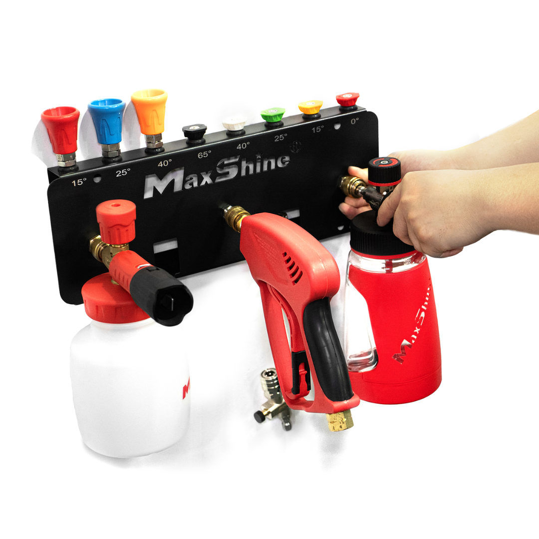 MAXSHINE - FOAM CANNON WALL MOUNT & NOZZLE HOLDER