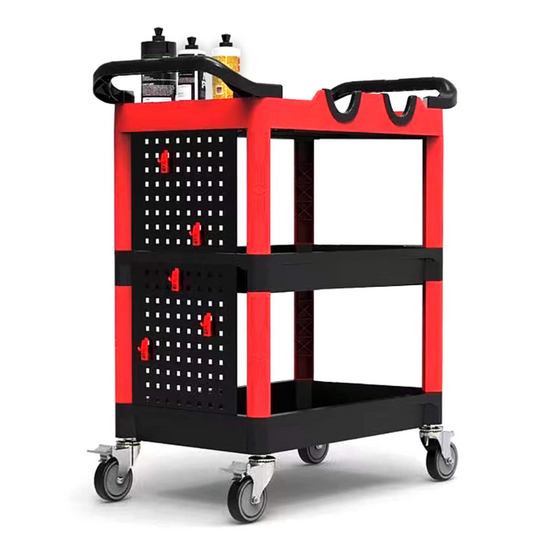 MAXSHINE - PREMIUM HEAVY DUTY DETALING CART WITH TWO SIDE