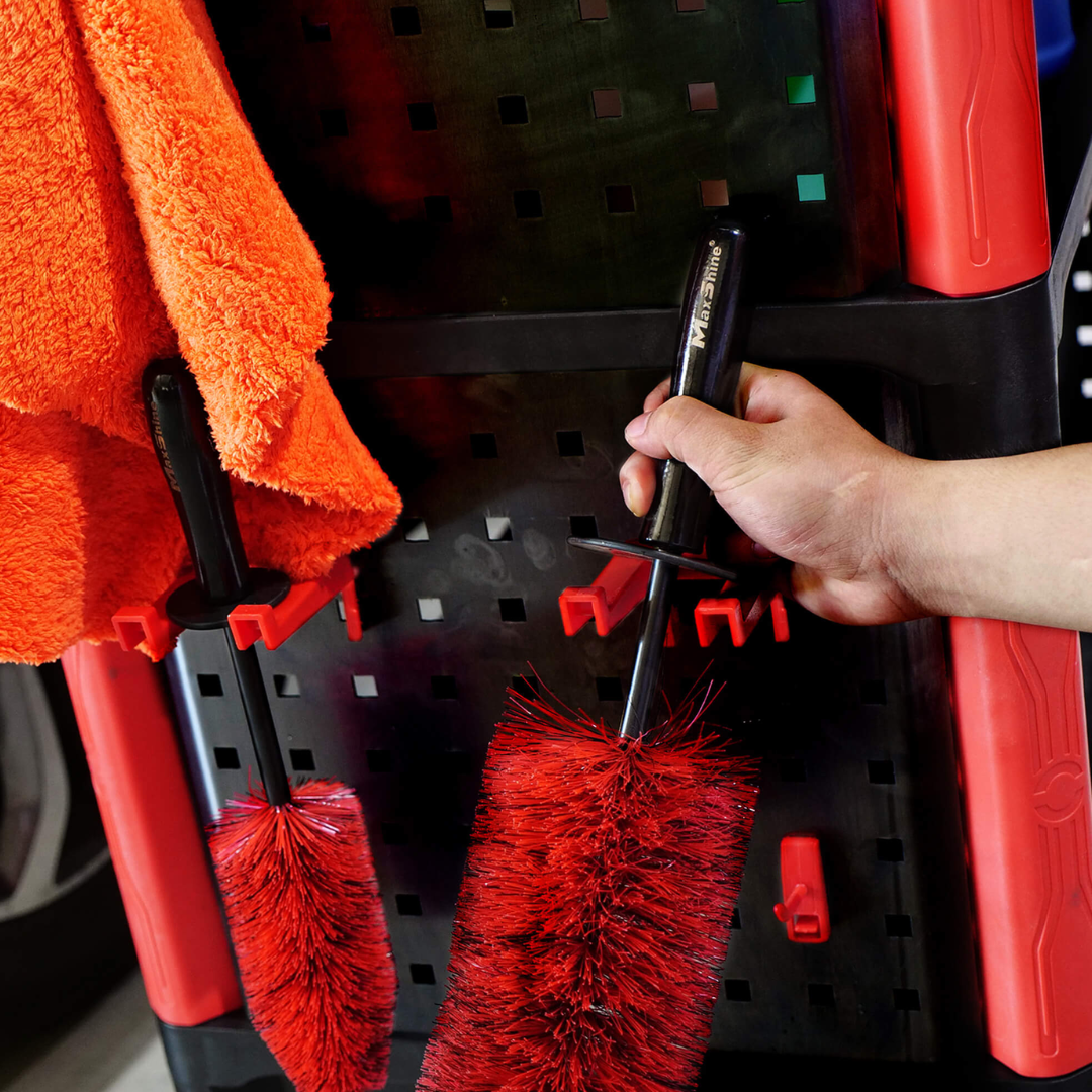 MAXSHINE - PREMIUM HEAVY DUTY DETALING CART WITH TWO SIDE