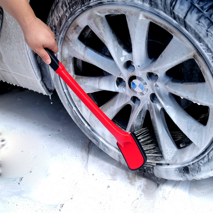 MAXSHINE - SOFT GRIP TIRE & WHEEL CLEANING BRUSH - LONGO