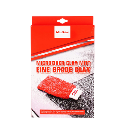 MAXSHINE - CLAY MITT - FINE GRADE
