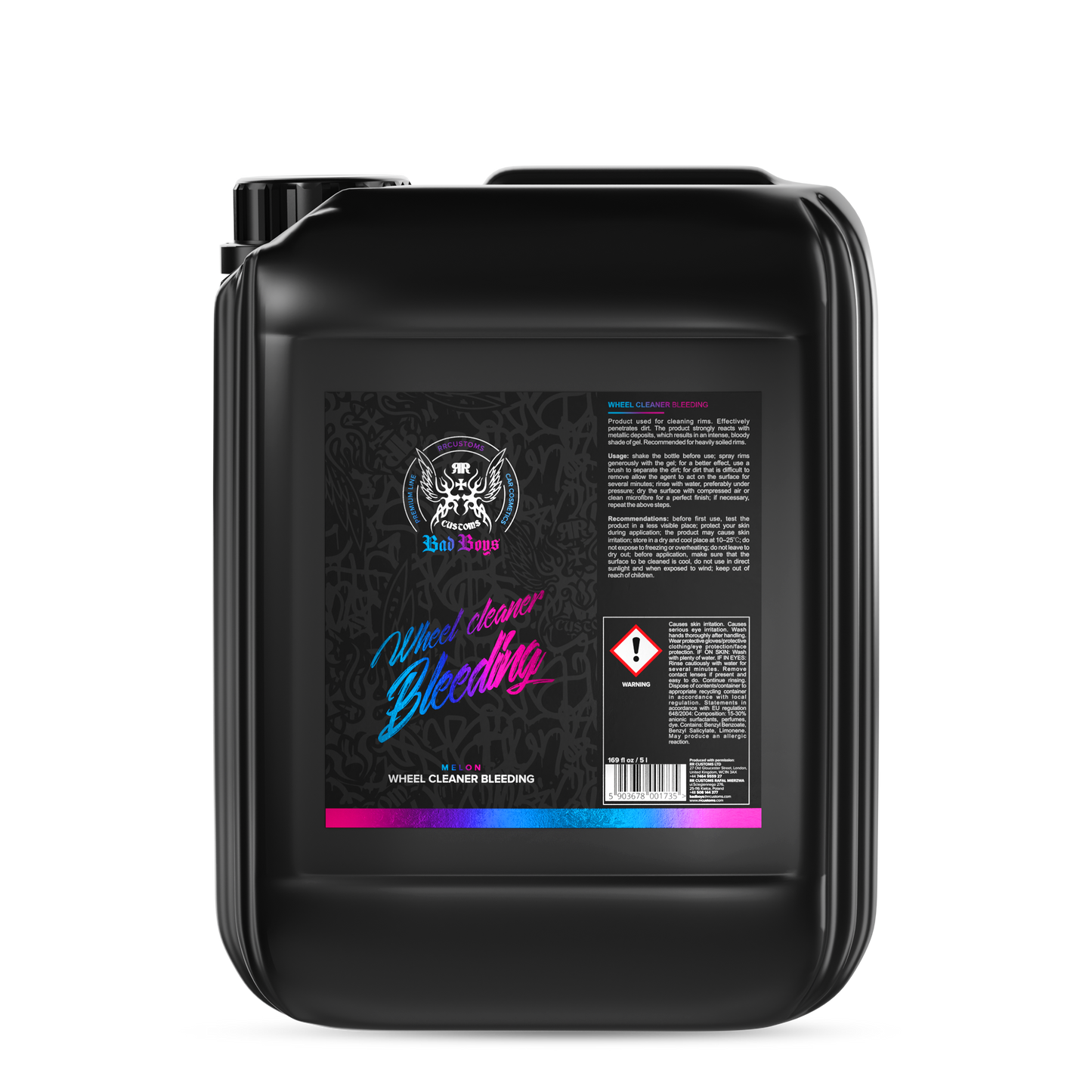 BADBOYS WHEEL CLEANER BLEEDING 5L