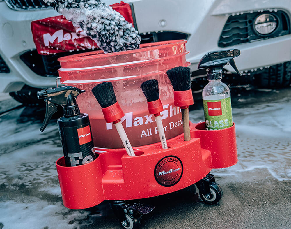 MAXSHINE - BUCKET DOLLY - VERMELHO