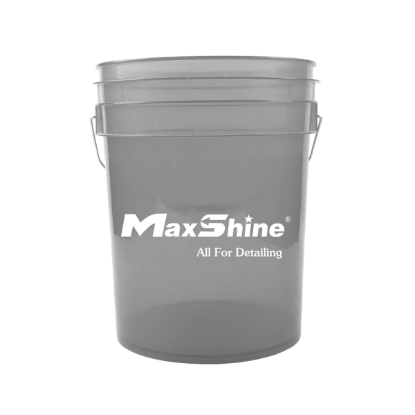 MAXSHINE - DETALING BUCKET - BALDE TRANSPARENTE PRETO
