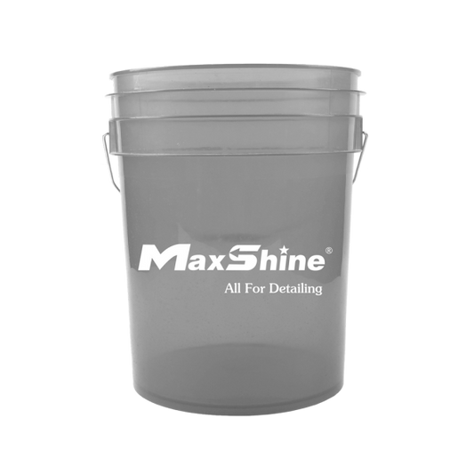 MAXSHINE - DETALING BUCKET - BALDE TRANSPARENTE PRETO