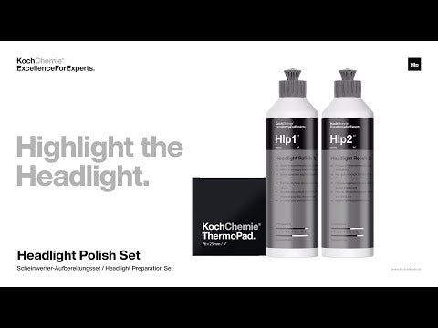 KOCH CHEMIE - HEADLIGHT POLISHING SET